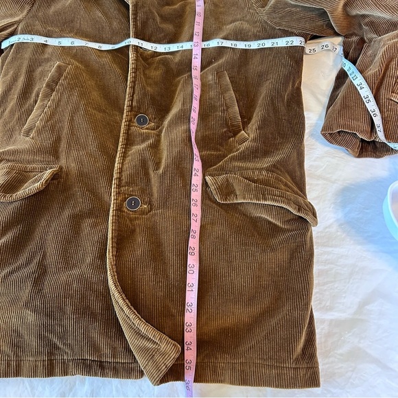 Sears Vintage Brown Corduroy Coat Men Sz 40 - Picture 12 of 13